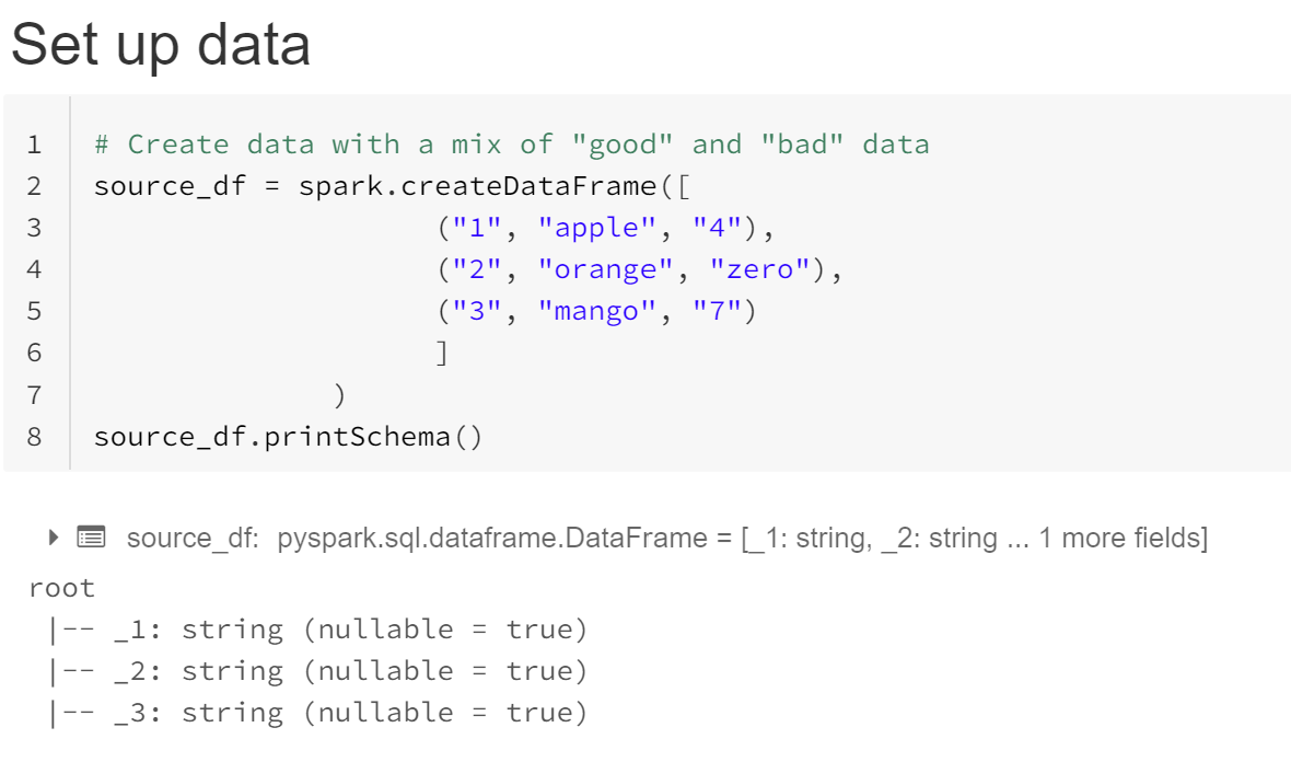 set up demo data